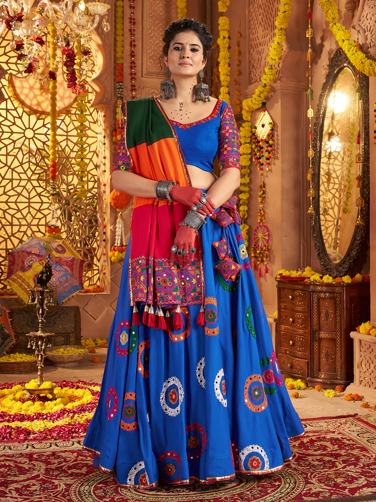 Royal Blue Chaniya Choli
